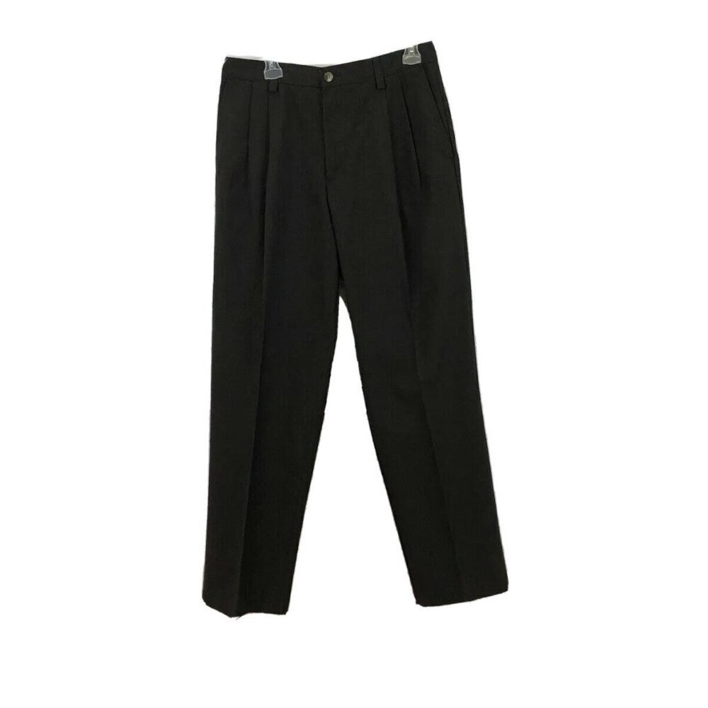 Khakis Levi Strauss SignatureClassic Fit Pants Men's 36/32 Double Pleated Career